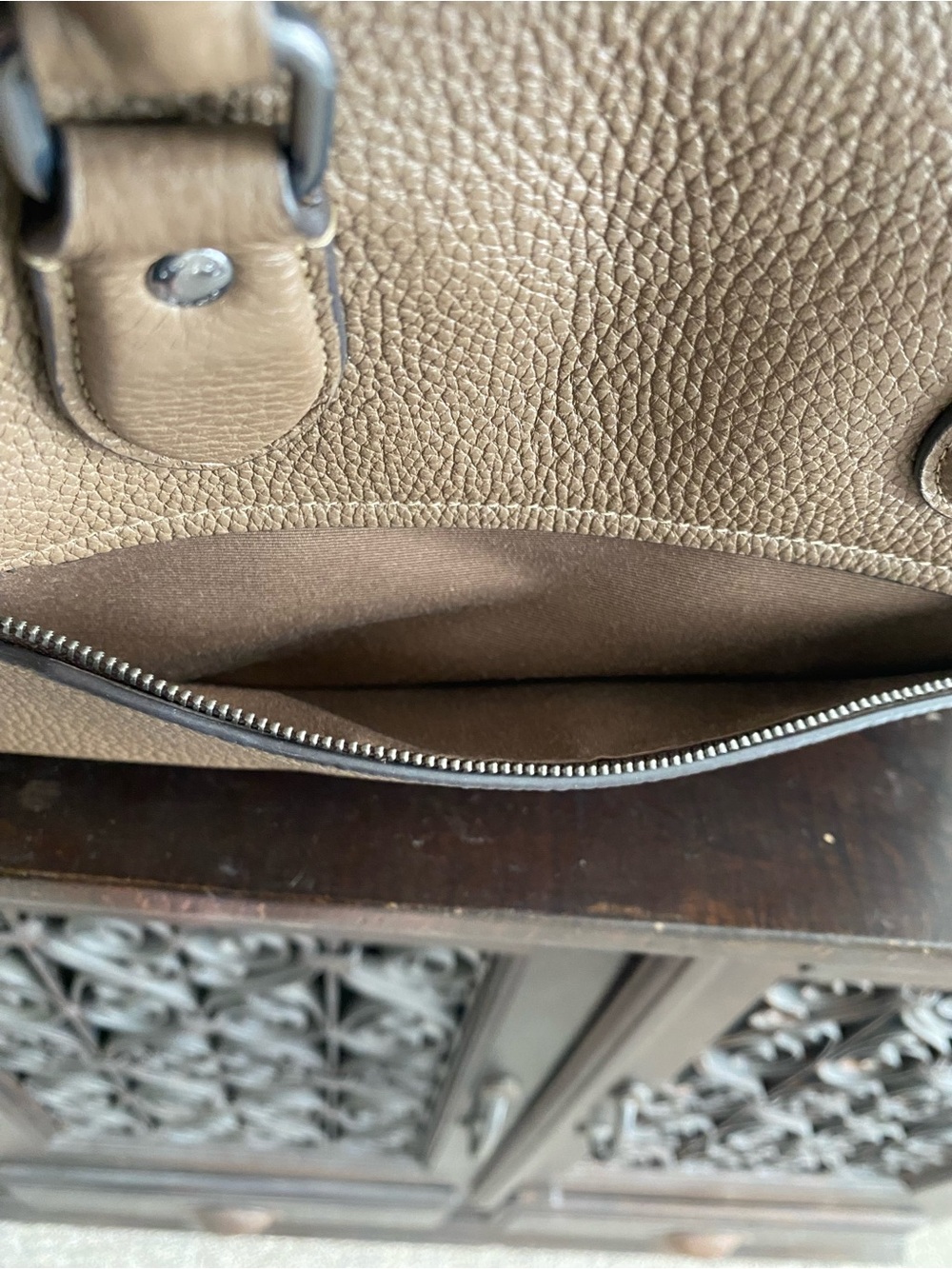 COACH Large Rowan in Stone - Picture 7 of 7
